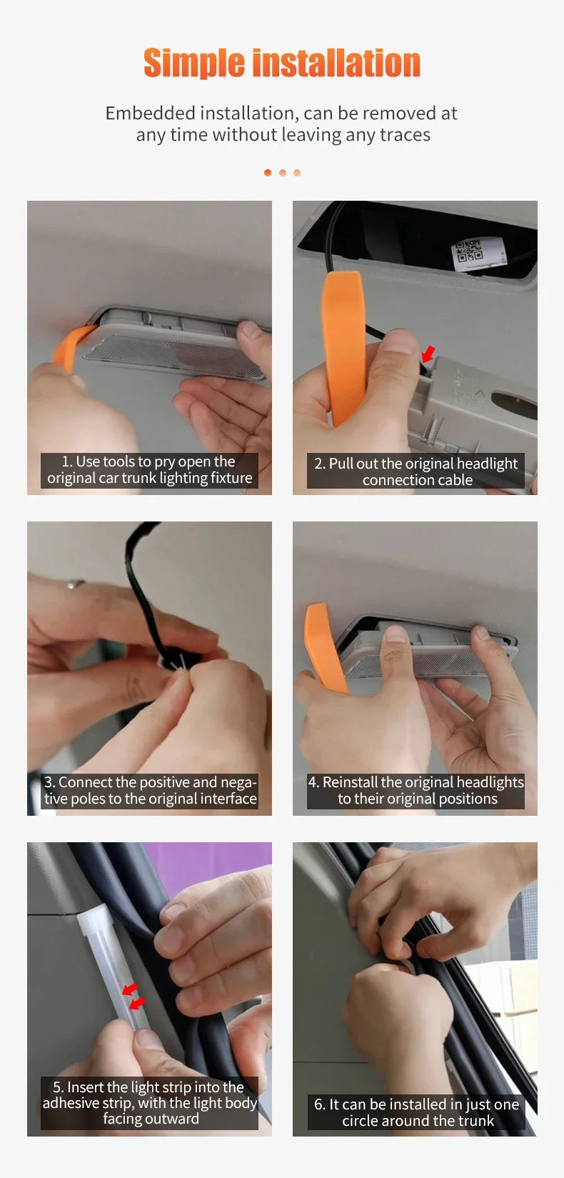 SmartGlow Trunk LED Light