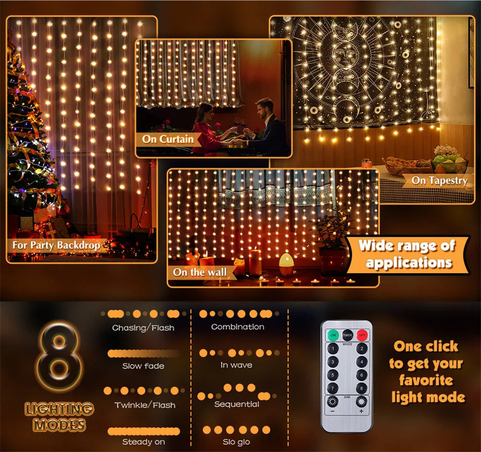 DreamGlow LED String lights