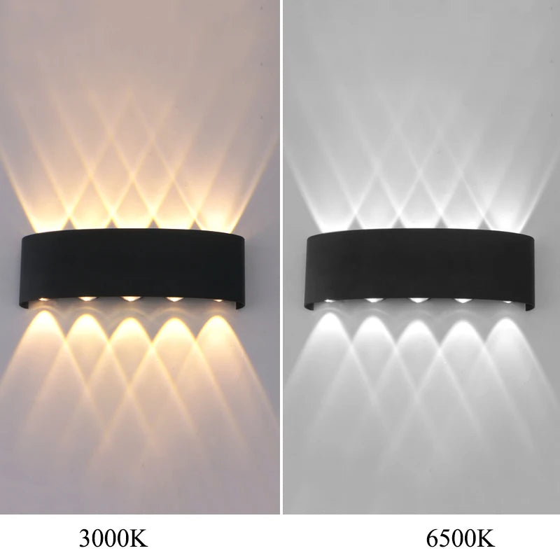 Modern waterproof LED outdoor Wall Light