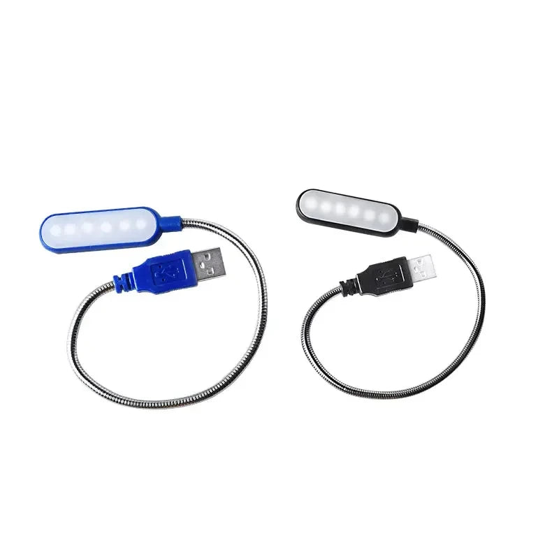Portable USB Reading Light - Flexible Mini Book Lamp for Laptop ,Desk & Night Reading