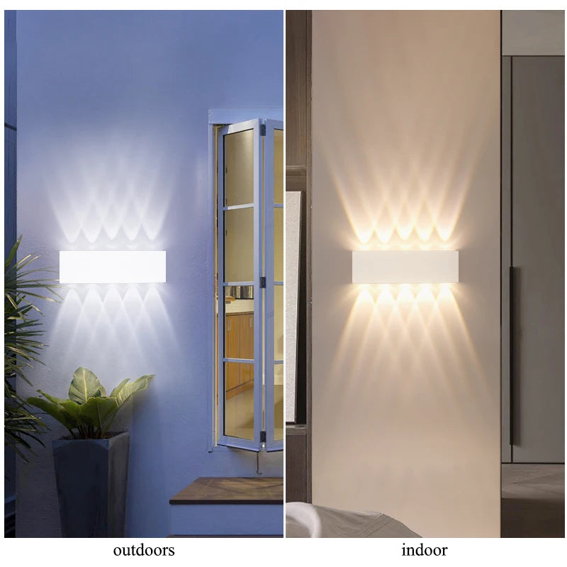 Modern waterproof LED outdoor Wall Light