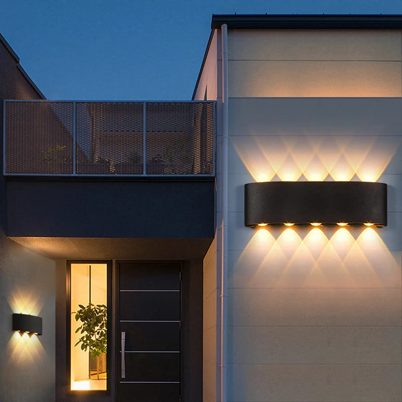 Modern waterproof LED outdoor Wall Light