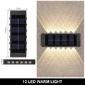 Modern solar Outdoor Wall Light