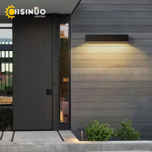 LuxeGlow outdoor wall light