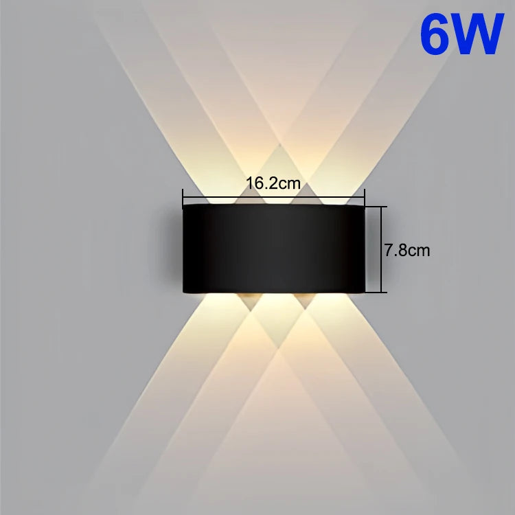 Modern waterproof LED outdoor Wall Light