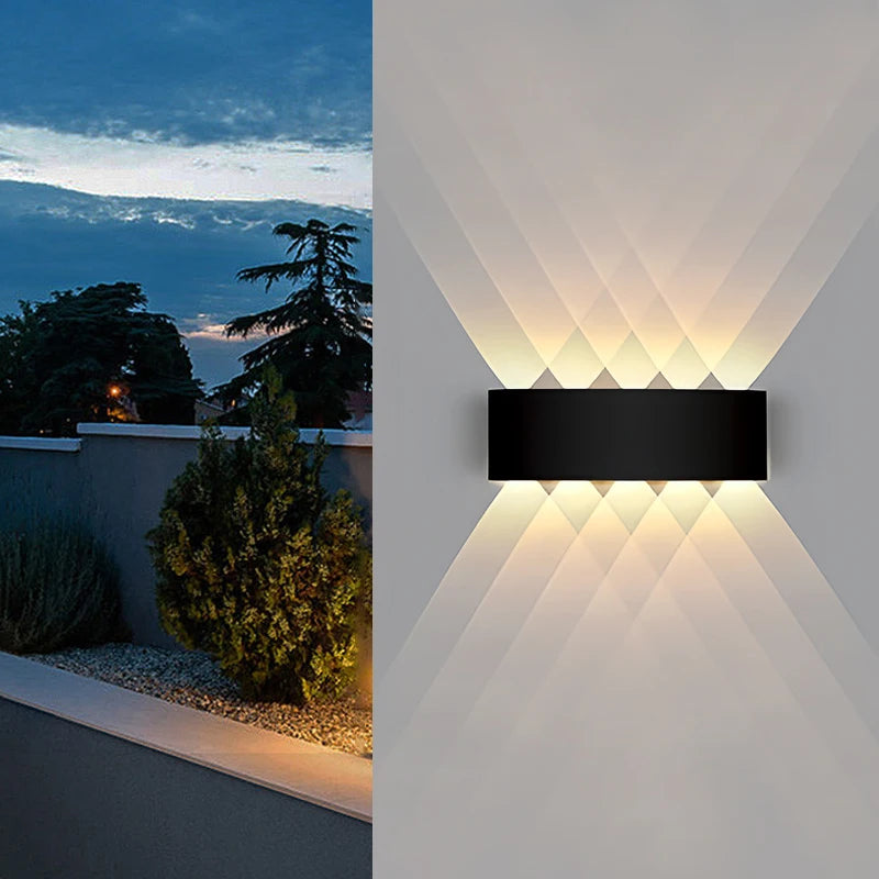 Modern waterproof LED outdoor Wall Light