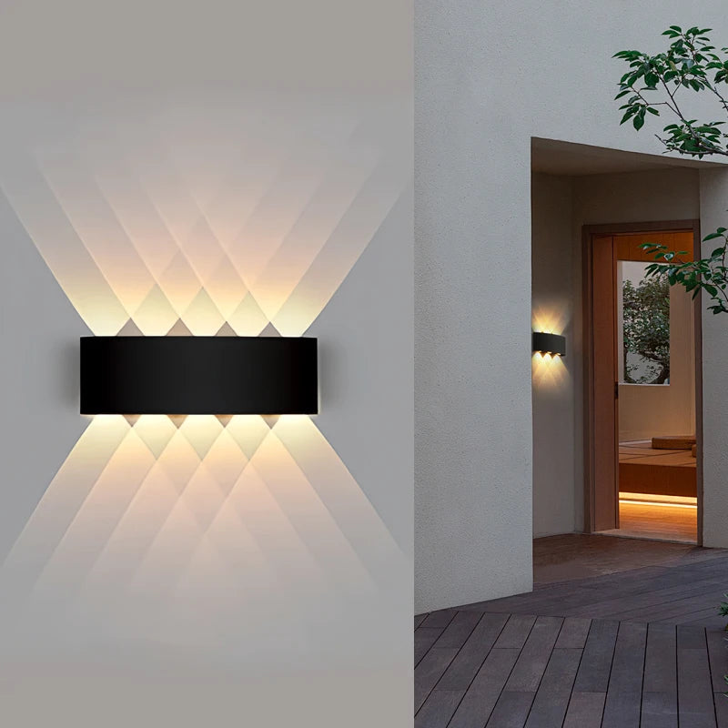 Modern waterproof LED outdoor Wall Light